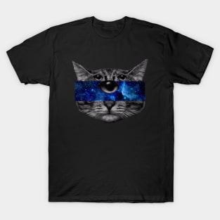 Alien cat three eyes T-Shirt